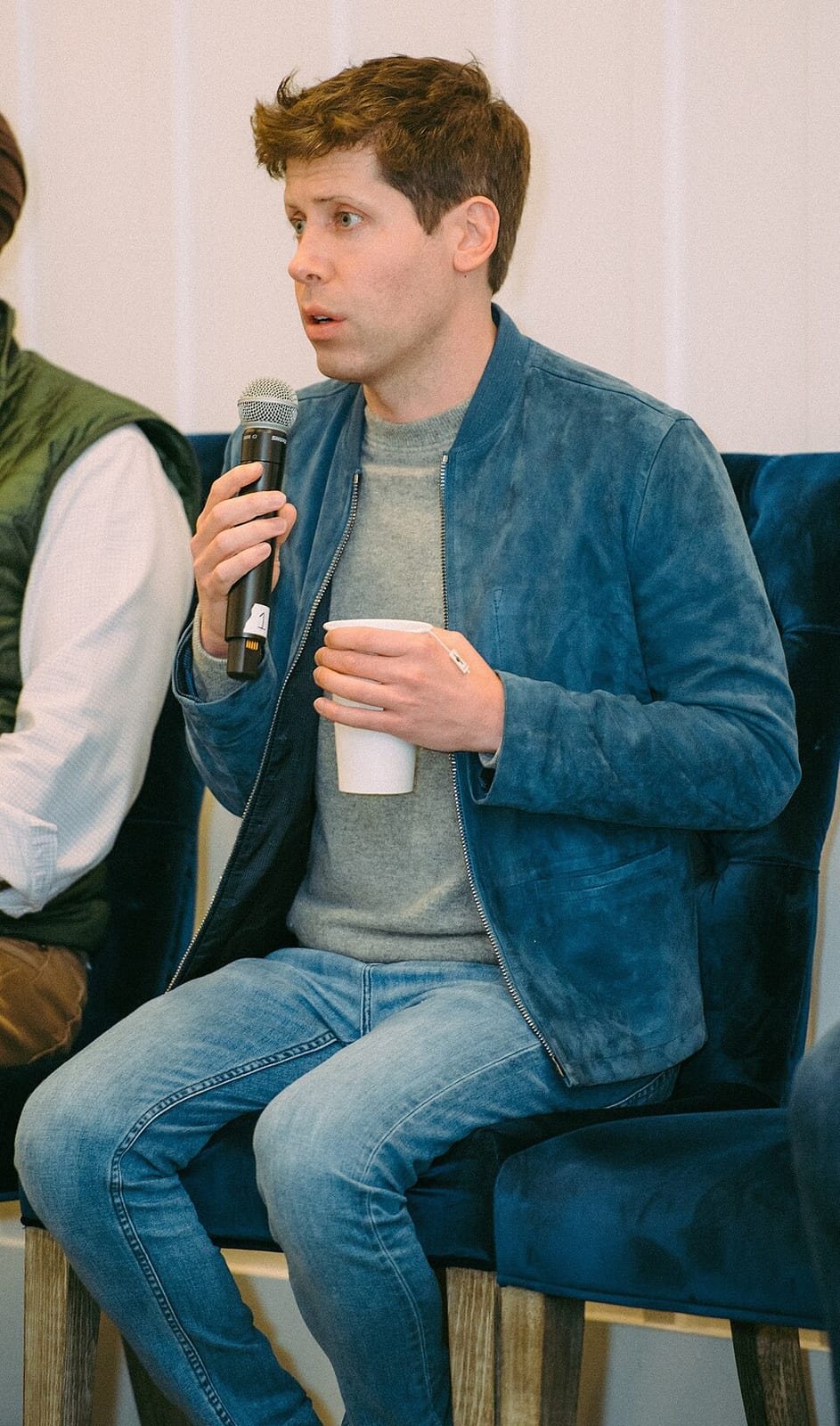 Portrait de Sam Altman, cofondateur et directeur général d'OpenAI